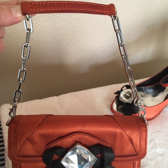 Karen Millen High Heels & matching purse - Picture 10 of 16